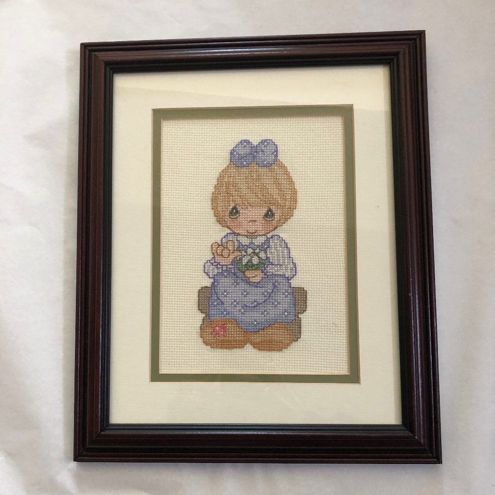 Precious moments cross stitch
